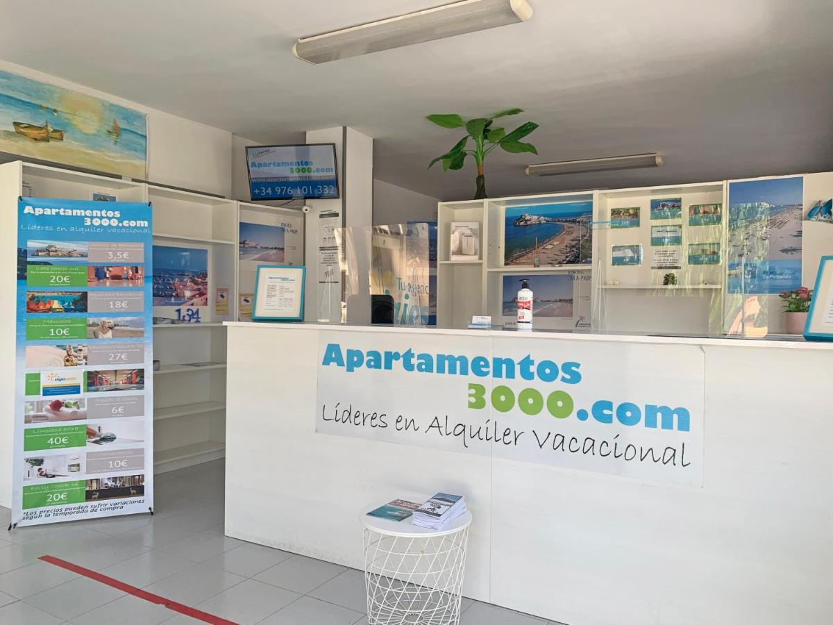 Apartamento Papa Luna Primera Linea 3000 Peñíscola Exterior foto